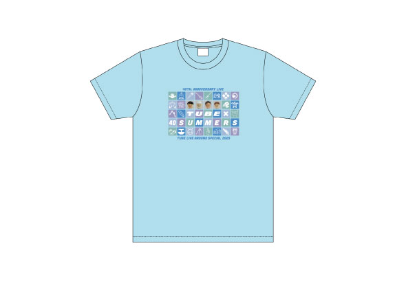 ライブTシャツ（blue）
（S/M/XL）
※L、XXLのお取り扱いはございません。