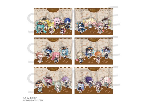 ミニキャラミニクリアファイル 全6種
※デザインを選んでお買い求めいただけます。