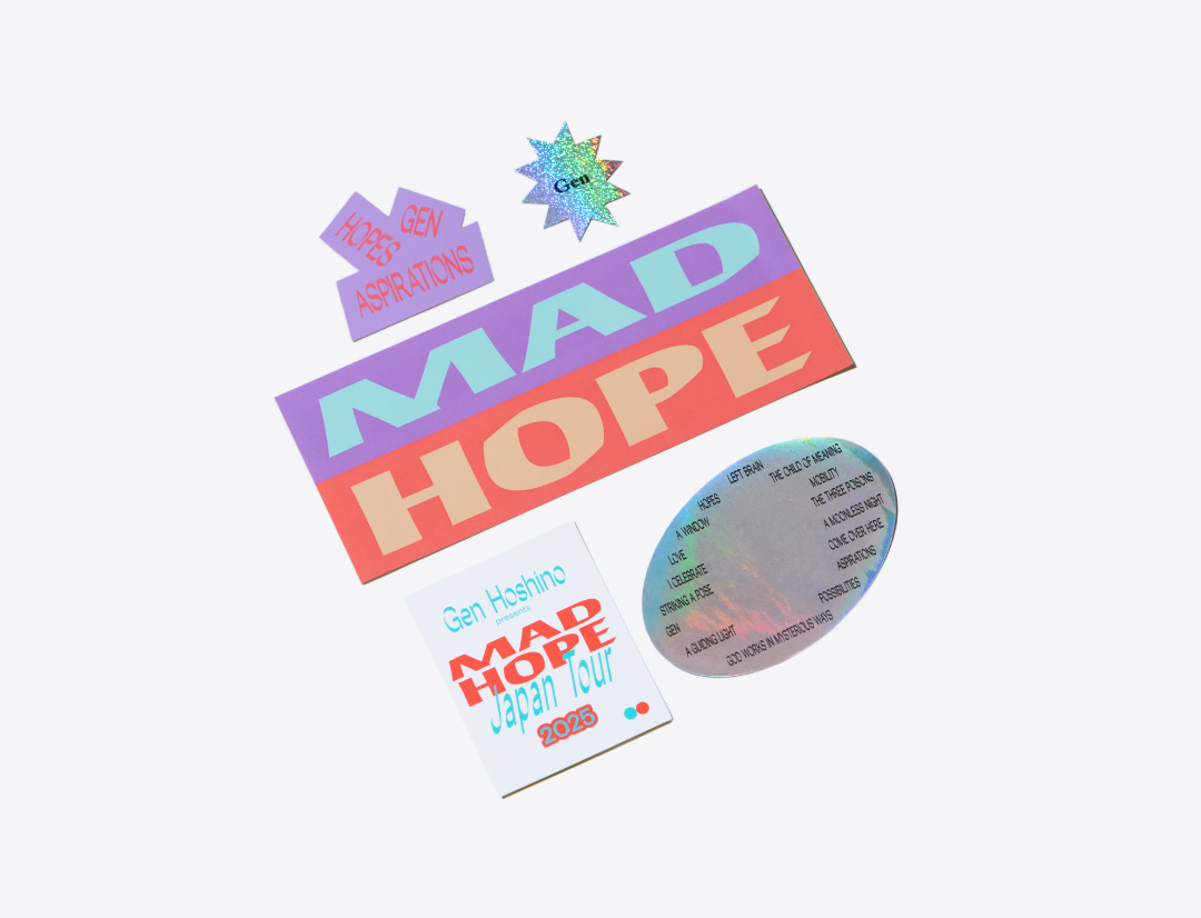 ステッカー “MAD HOPE”