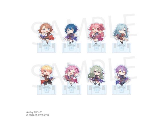 ミニキャラアクリルクリップスタンドコレクション C【全8種】
※ランダム封入のため、デザインはお選びいただけません。
