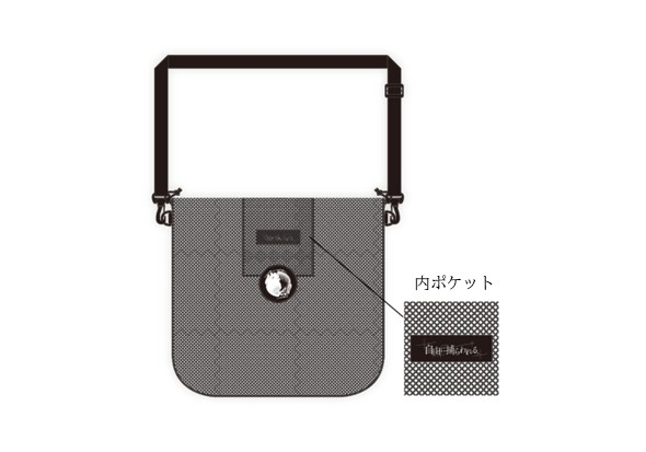 ロゴ入りメッシュトート
