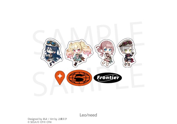 ミニキャラステッカーセット
＜Leo/need＞