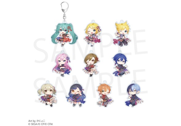 ミニキャラアクリルキーホルダーコレクション A 【全10種】
※ランダム封入のため、デザインはお選びいただけません。