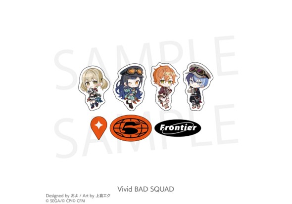 ミニキャラステッカーセット
＜Vivid BAD SQUAD＞