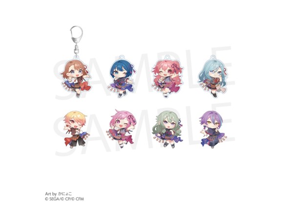 ミニキャラアクリルキーホルダーコレクション C【全8種】
※ランダム封入のため、デザインはお選びいただけません。