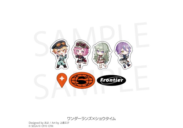 ミニキャラステッカーセット
＜ワンダーランズ×ショウタイム＞