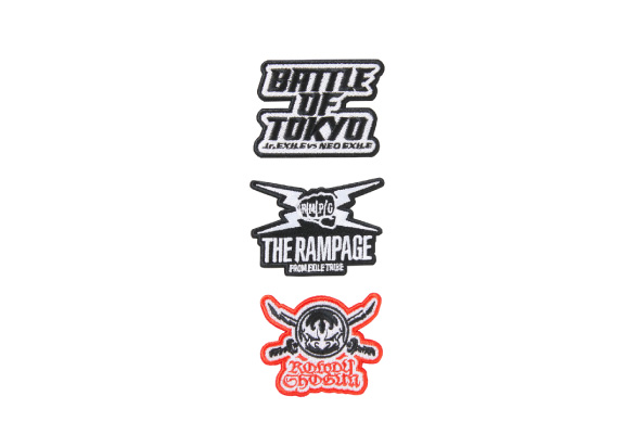 BATTLE OF TOKYO ワッペン3枚セット/THE RAMPAGE