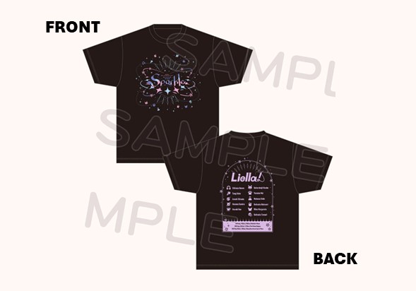 ラブライブ！スーパースター!! Liella! 4th LoveLive! Tour ～brand new Sparkle～
Tシャツ
(Sサイズ／フリーサイズ)
※ウルトラサイズの取り扱いはございません。