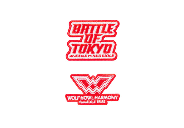 BATTLE OF TOKYO ワッペン2枚セット/WOLF HOWL HARMONY