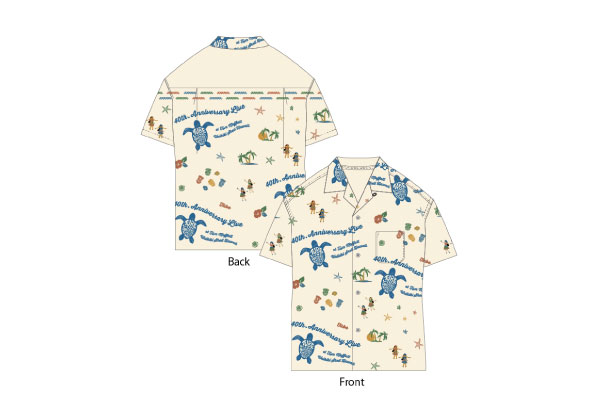 オリジナルアロハシャツ
(M/L/XL/XXL) 