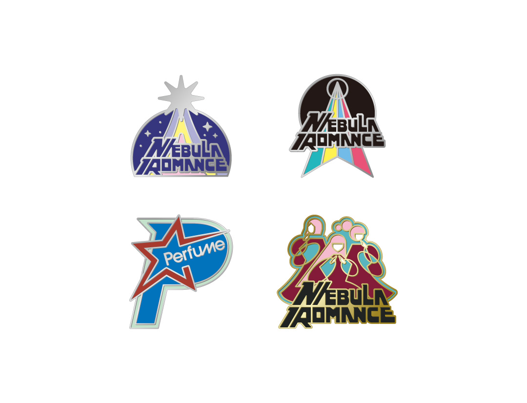 NEBULA PINS SET / BORDEAUX