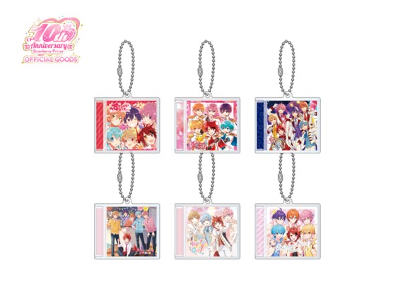 すとぷり CDキーホルダーくじ
(10th Anniversary ver.!!)
（全6種）
※1会計につき6点まで
※ランダム封入のため、絵柄はお選びいただけません。
