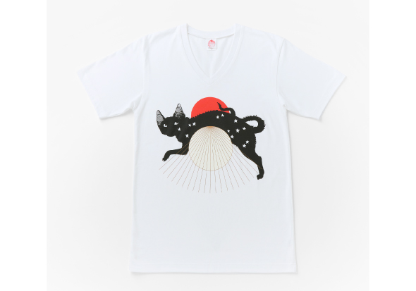 Vネック　仔猫のあかつき　令和八年版
（XS・S・M・L・XL）