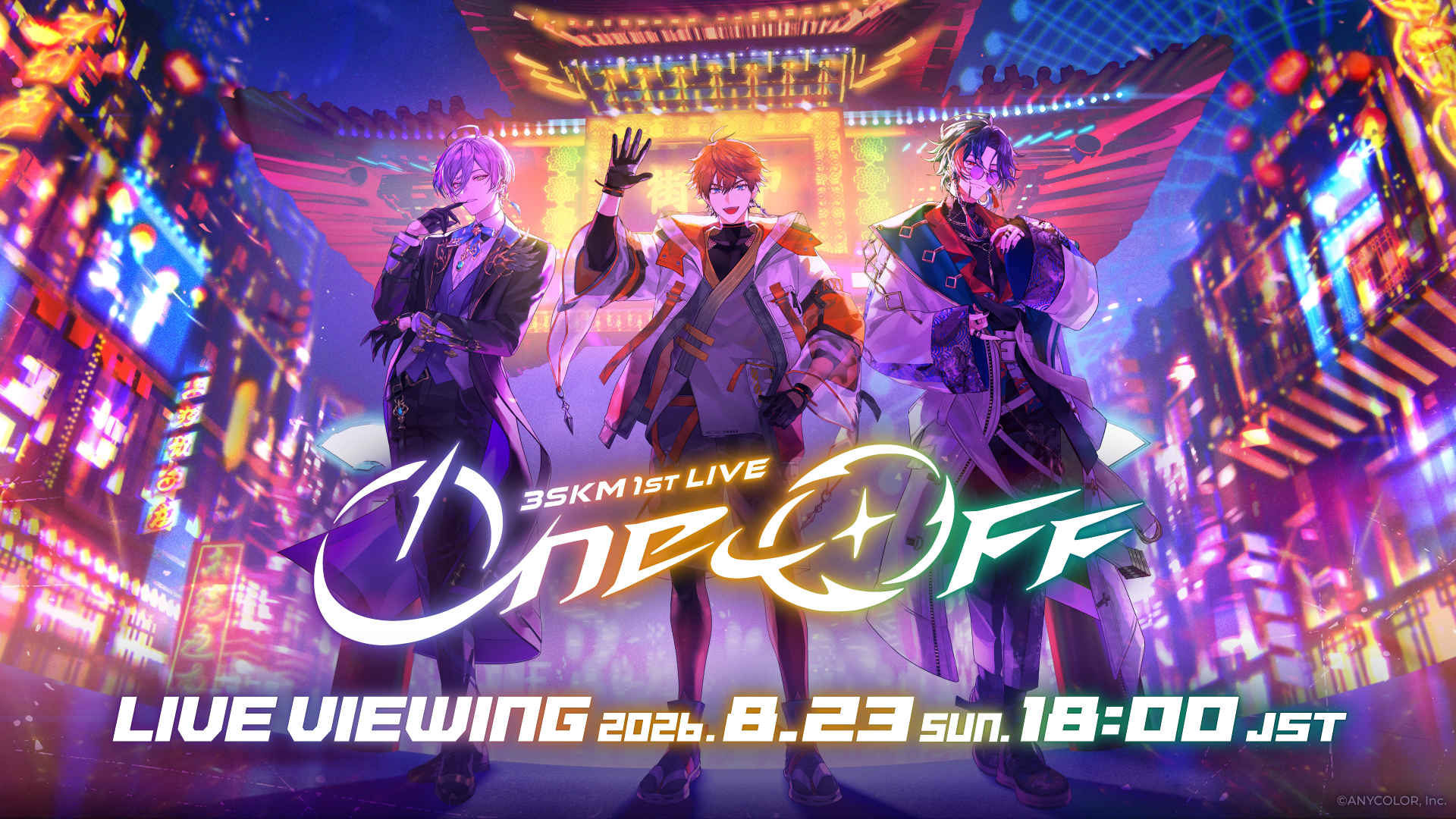 3SKM 1st LIVE “One-Off” Live Viewing