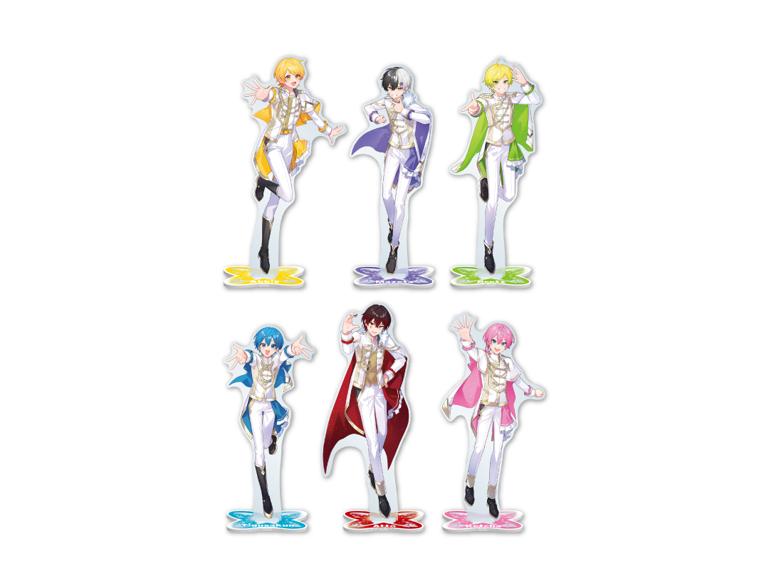 STPR Family Festival!! 2026 
アクリルスタンド（全6種）
※絵柄を選んでお買い求めいただけます。