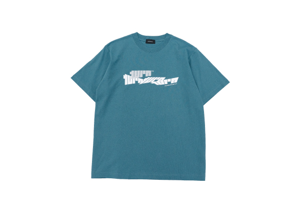 turn TOUR TEE / Dusty Turquoise blue
＜S/M/L/XL＞