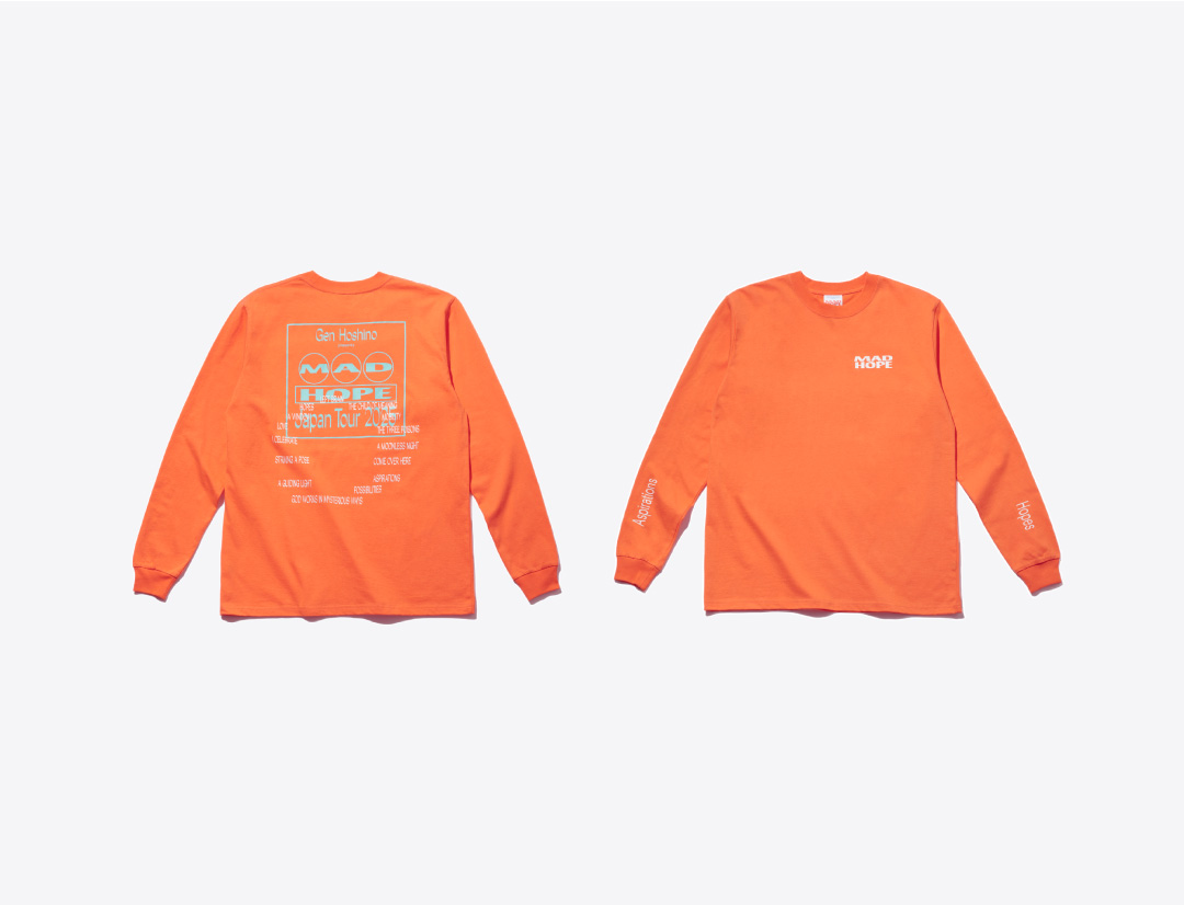 ロンティー “MAD HOPE” ダイダイ
S / M / L / XL / XXL