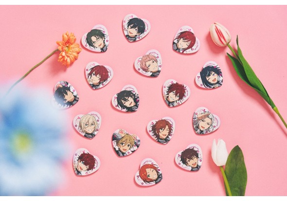 ハート缶バッジコレクション 
- Superbloom -【全56種】
※トレーディング商品
※1会計につき種別問わず10点まで