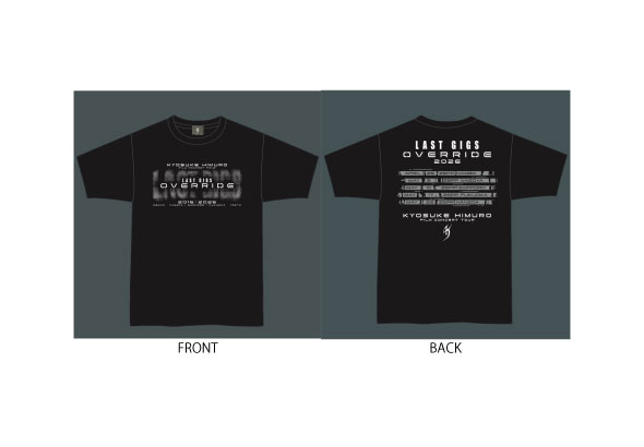 LAST GIGS OVERRIDE TOUR T-Shirts BLACK【S / M / L / XL】
※映画館によってお取り扱いのないサイズがある場合がございます。
