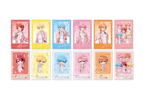 すとぷり フォトカードくじ
(Sakura Tweed ver.!!)
（全12種）
※ランダム封入のため、絵柄はお選びいただけません。
