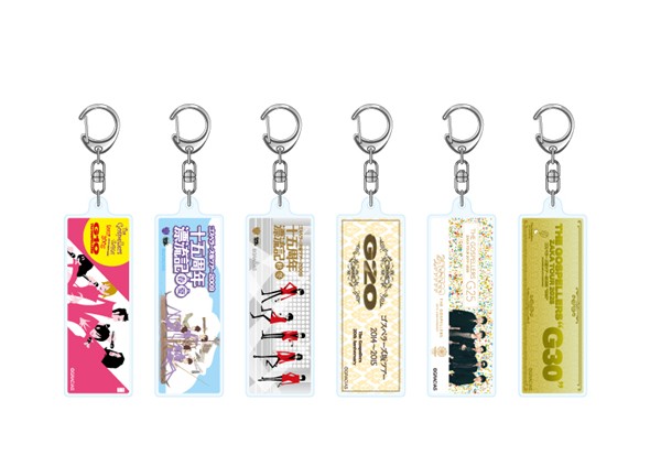 ツアー看板キーホルダー
＜全6種類ランダム＞