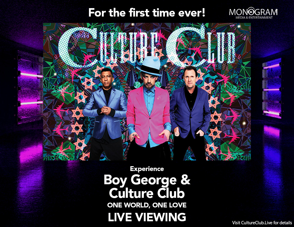Boy George & Culture Club “One World, One Love” LIVE VIEWING｜2/25(土) 映画館に生中継！
